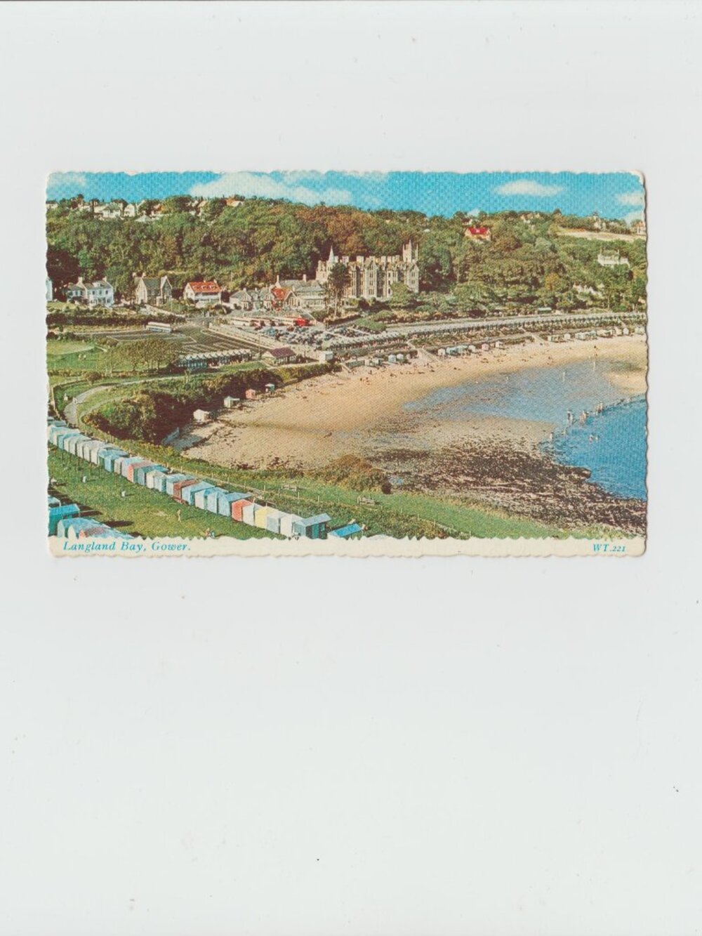 Langland Bay, Gower Postcard